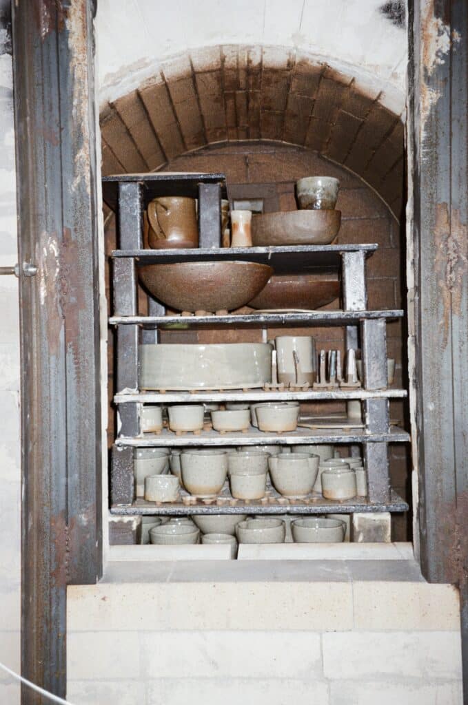 wood firing kiln reduction